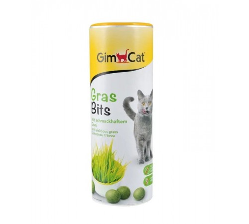 GimCat ГрасБітс таблетки для котів, 708шт 425 г, 417080