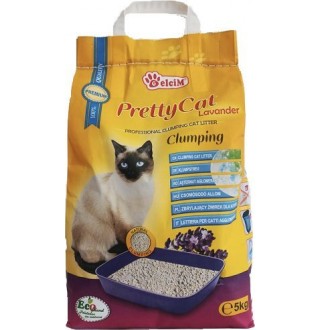 Pretty Cat Lavander 5кг наповнювач бентонітовий з ароматом лаванди