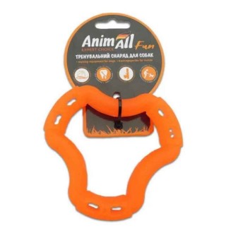 AnimAll Fun Кільце 6 сторін 12 см помаранчеве 88202