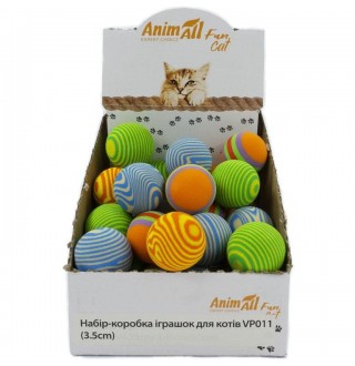 AnimAll Fun Набір-коробка іграшок для котів- 36 од. VP011