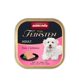 Animonda Vom Feinsten Adult Turkey Ham - вологий корм для собак, індичка і шинка 150г