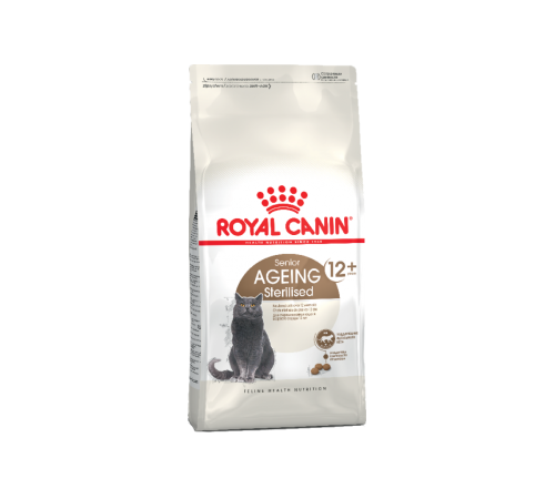 Royal Canin Sterilised 12+ Сухий корм для літніх стерилізованих котів з 12 років, (0,4 кг)