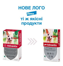 Elanco (Bayer) Advantix - від ектопаразитів для собак до 4кг