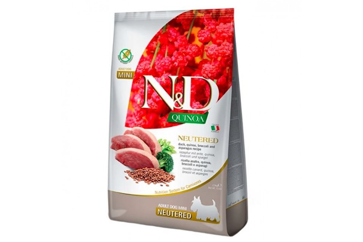 ドッグフード kinokino farmina-nd-quinoa-gf-neutered-