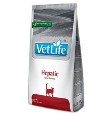 Farmina VetLife Hepatic Cat - Сухий лікувальний корм-дієта для котів з хронічною печінковою недостатністю, 2кг