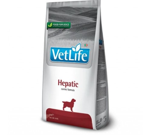 Farmina VetLife Hepatic Dog - сухий корм-дієта для собак при хронічній печінковій недостатності, 2кг