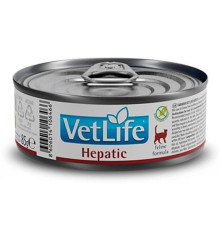 Farmina VetLife Hepatic feline - Консервований корм-дієта для котів та кішок з хронічною печінковою недостатністю, 85г