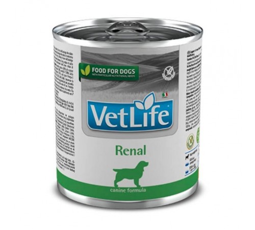 Farmina VetLife Natural Renal Dog - консервований корм-дієта для собак із захворюванням нирок, 300г