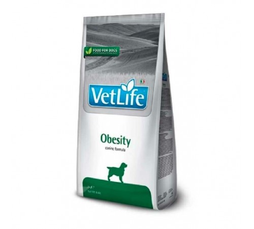 Farmina VetLife Obesity Dog - сухий корм-дієта для собак, для зниження зайвої ваги, 2кг
