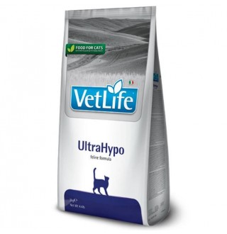 Farmina VetLife UltraHypo Cat - сухий корм-дієта для котів при харчовій алергії, 2кг