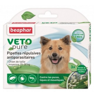 БІО краплі СПОТ ОН проти бліх для собак від 15 кг до 30 кг (1 пипет)