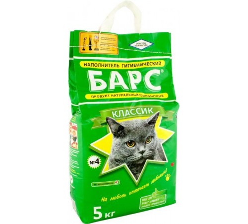 БАРС Грунт 5 кг. комк. № 4