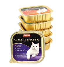 Animonda Vom Feinsten Adult with Chicken Seafood - консерви для котів, з куркою та морепродуктами 100г