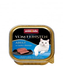 Animonda Vom Feinsten Adult with Salmon Shrimps - консерви для котів, з лососем і креветками 100г