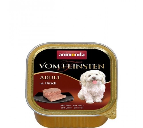 Animonda Vom Feinsten Adult with Deer - вологий корм для собак, з олениною 150г
