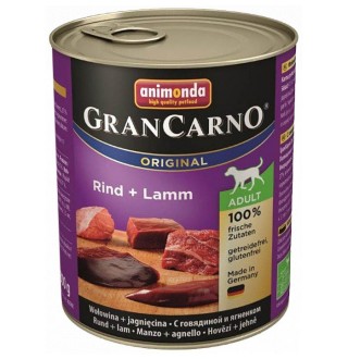 Animonda GranCarno Adult Beef Lamb - консерви для собак, яловичина-ягня 800г