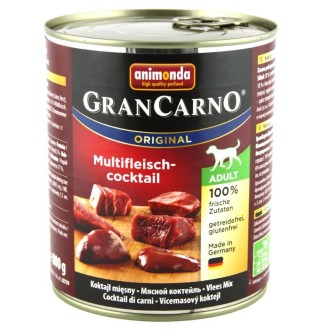 Animonda GranCarno Adult Multi-Meat Cocktail - консерви для собак, мультим'ясний коктейль 800г