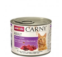 Animonda Carny Adult Beef Lamb - консерви для котів, яловичина-ягня 200г