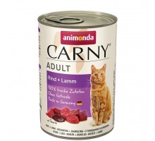 Animonda Carny Adult Beef Lamb - консерви для котів, яловичина-ягня 400г