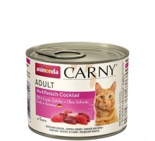 Animonda Carny Adult Multi Meat Cocktail - консерви для котів, мультим'ясний коктейль 200г