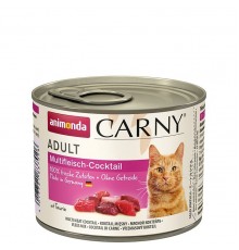 Animonda Carny Adult Multi Meat Cocktail - консерви для котів, мультим'ясний коктейль 200г