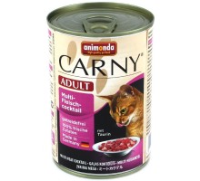 Animonda Carny Adult Multi Meat Cocktail - консерви для котів, мультим'ясний коктейль 400г