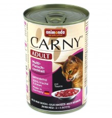 Animonda Carny Adult Multi Meat Cocktail - консерви для котів, мультим'ясний коктейль 400г