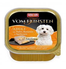 Animonda Vom Feinsten Adult Chicken, Bananas, Apricots - вологий корм для собак, курка банан і абрикос 150г