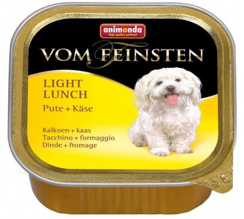 Animonda Vom Feinsten Adult Turkey Cheese - вологий корм для собак, з індичкою та сиром 150г