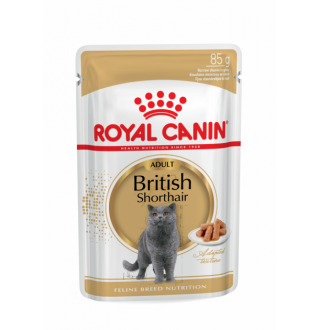 Royal Canin British Shorthair Adult - вологий корм для британських короткошерстих котів старше 12 місяців, 0,085кг