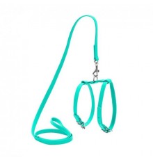 CoLLaR GLAMOUR Шлея з повід, для котів та малих порід собак (ширина 12мм, А:25-35см, В:35-43 см)