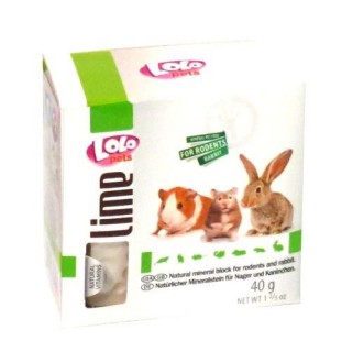 Lolopets мінеральний камінь для гризунів-кальцій 40гр LO-71056