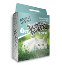 KOTIX TOFU Classic, Наповнювач для котів 6L (6шт/ящ)
