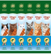 Аllegro Cat ковбаски для котів с лососем и форелью 6х5 гр.