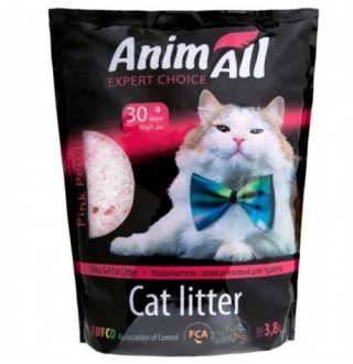 AnimAll Наповнювач 3,8л силікагель Рожевий пелюсток (8 шт./ящ.) 3460