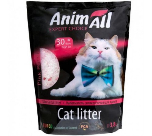 AnimAll Наповнювач 3,8л силікагель Рожевий пелюсток (8 шт./ящ.) 3460