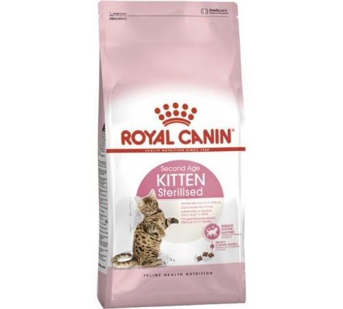 Royal Canin Kitten Sterilised - сухий корм для стерилізованих кошенят 6-12 місяців, 0,4кг
