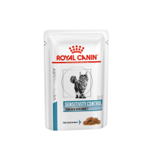 Royal Canin Sensitivity Control Chicken Feline - вологий корм, ветеринарна дієта для котів, при харчовій алергії, 0,085кг