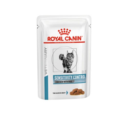 Royal Canin Sensitivity Control Chicken Feline - вологий корм, ветеринарна дієта для котів, при харчовій алергії, 0,085кг