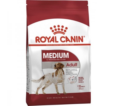 Royal Canin Medium Adult - сухий корм для дорослих собак середніх порід старше 12 місяців, 1кг