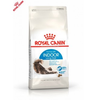 Royal Canin Indoor Longhair - сухий корм для довгошерстних дорослих котів що мешкають у приміщенні, 2кг