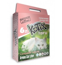 KOTIX TOFU Honey Peach, Наповнювач для кішок 6L (6шт/ящ)