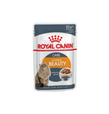 Royal Canin Intense Beauty Care in gravy - вологий корм для дорослих котів, підтримка здоров’я шкіри та краси шерсті, 0,085кг