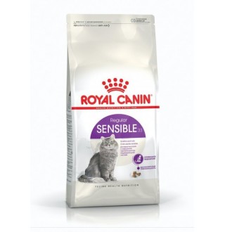 Royal Canin Sensible 33 - сухий корм з птицею для котів з чутливою травною системою, 2кг