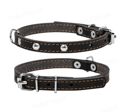CoLLaR Нашийник одинарний (ширина 12мм, довжина 24-32см) чорний
