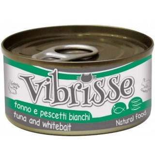 VIBRISSE Конcерви для котів тунець/корюшка, 70г