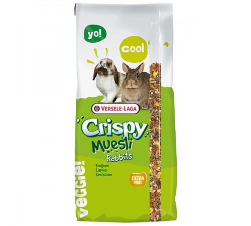 VL Crispy Muesli КРОЛИК (Cuni) зернова суміш для карликових кроликів, 1 кг (617014)