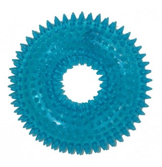 CROCI Іграшка для собак бублик з шипами, силікон, 13см, 30шт/уп (ціна за 1шт)