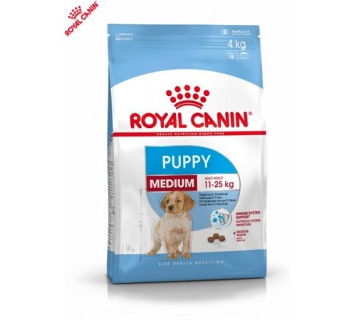 Royal Canin Medium Puppy - сухий корм для цуценят середніх порід до 12 місяців, 1кг