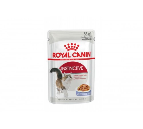 Royal Canin Instinctive in jelly - повнораціонний вологий корм для дорослих котів, 0,085кг